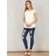 thumbnail image 2 of INSPIRE CHIC Blusa De Negocios Oficina Sin Mangas Con Escote V Plisado Top Para Mujer Blanco L, 2 of 6