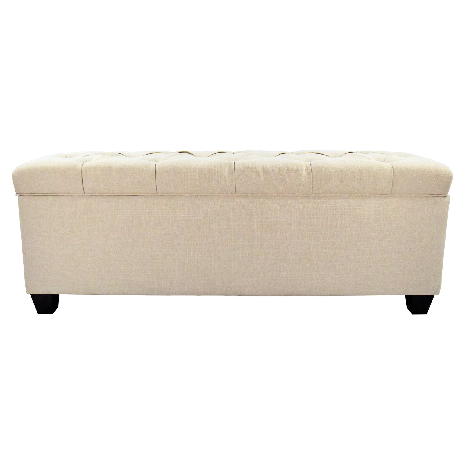 MJL Furniture Designs Diamond Tufted Ottoman/Bedroom Bench with Shoe