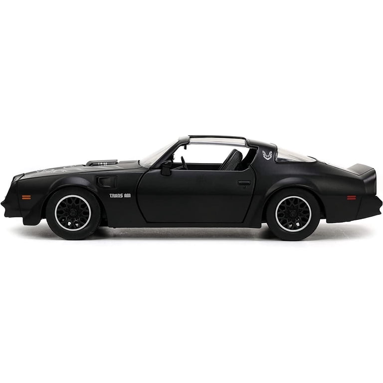 1977 PONTIAC FIREBIRD T/Aの1/18スケールモデル Jada Toys 1977 Pontiac Firebird Diecast Toy Model, Big Muscle