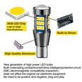 thumbnail image 3 of Bombilla LED para coche T15 W16W 12V-24V (paquete de 2), 921 912, 800 lm, blanco 6500 K, para luces de marcha atrás LED para coche, estacionamiento, luz de marcha atrás de respaldo., 3 of 5