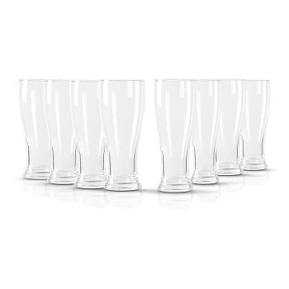 Gibson Home 142781.08 15.6 oz Callum Tall Pub Glass Set, Clear - 8 Piece