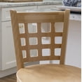 thumbnail image 4 of Linon Neville 24" Natural Indoor Wood Counter Stools, Set of 2, 4 of 14