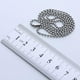 thumbnail image 4 of Cadena de Collar de de de de material acero Inoxidable 316L DIY CRAFT - Plateado, 4 of 9