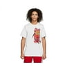 Jordan Legacy Aj11 Photo Mens Active Shirts & Tees Size Xxxl, Color White/Orange