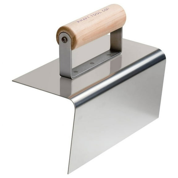 Kraft Tools CF178 8"x4" 1/2" R Outside Step Tool w/Wood Handle