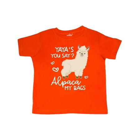

Inktastic Yaya s You Say Alpaca My Bags Gift Toddler Boy or Toddler Girl T-Shirt