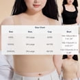 thumbnail image 3 of Bras for Women, Soft Breathable Bras for Women - Bra for Women no Underwire, Lifting High Support Bralettes,Wireless Push up Bralette White XXXXXL, 3 of 6