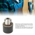 thumbnail image 3 of Keyed Drill Chuck Adapter Kit, 3/8-24UNF Chuck 3 Jaw Quickly Switch Corrosion Resistant Firmly Lock  for  Hammer, 3 of 7