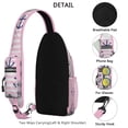 thumbnail image 3 of Crossbody Sling Backpack for Women Men Captain Nautical Sailing Shoulder Sling Crossbody Casual Chest Bag for Travel Sports Running Hiking, 3 of 5
