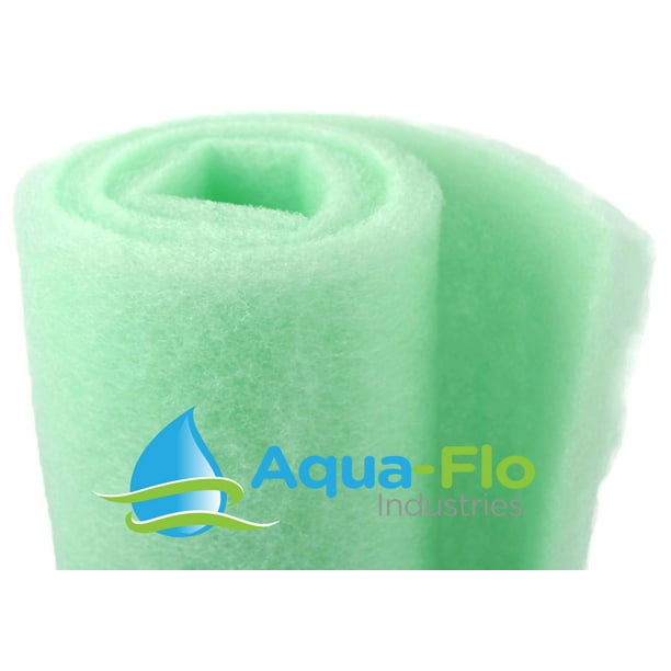 AquaFlo 24" x 60" x 1" thick Semi Rigid Fine (Lime) Aquarium / Pond