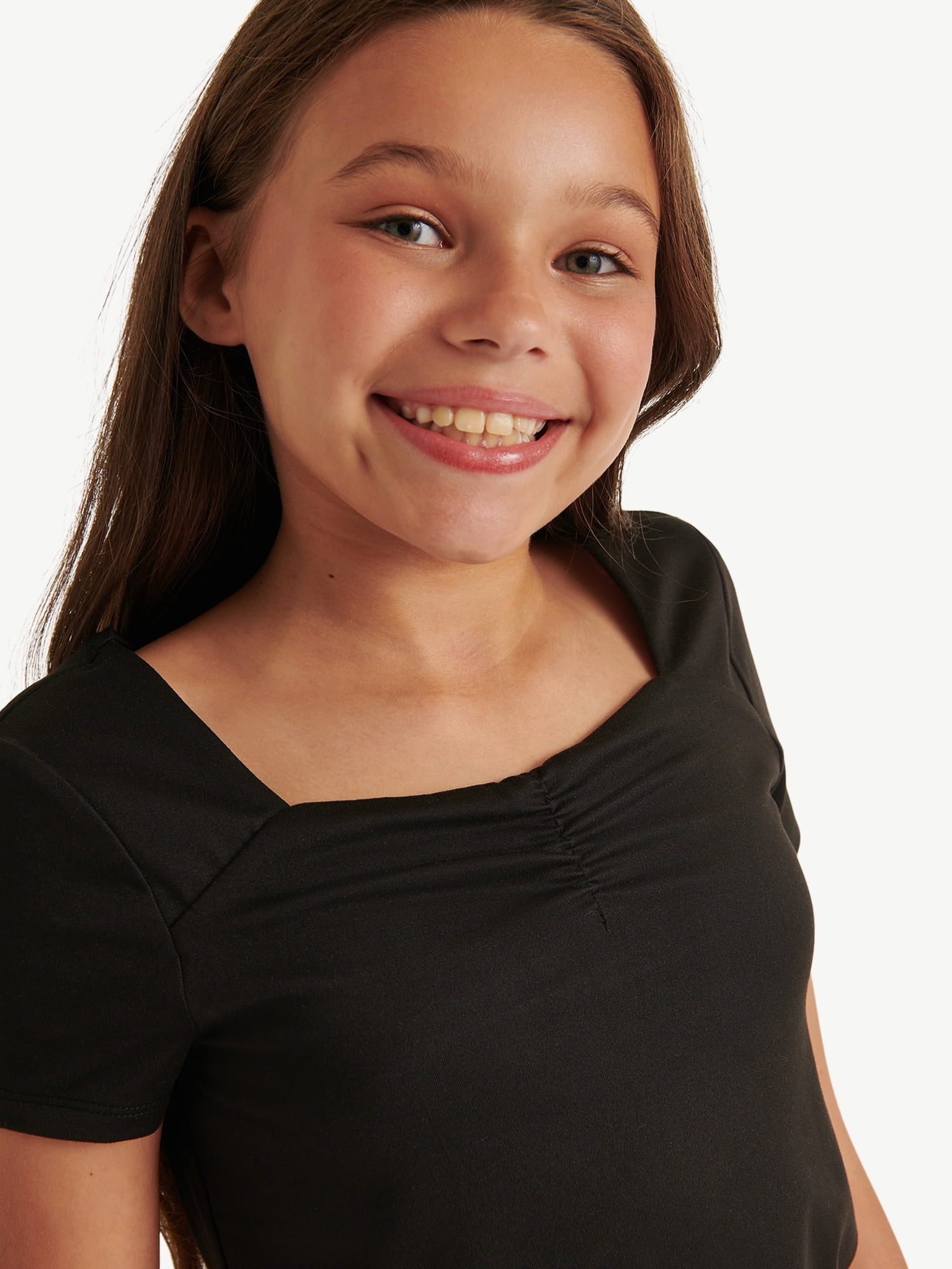 Justice Girl's Cinch Front Top, Sizes XS - XLP