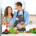 thumbnail image 6 of Tiger on Cloud 5 Pcs Kitchen Set Heat Resistant Oven Mitts and Non-Slip Pot Holders with Adjustable Cooking Apron, 6 of 6