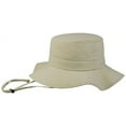 thumbnail image 3 of Juniper J7227 Taslon UV Outdoor Bucket Hat, Khaki - Medium & Large, 3 of 3