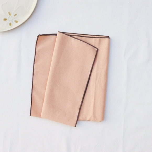suxuMhao Cloth Napkins - Cloth Napkins Set of 4, 18×18 IN Pink Dinner Cloth Napkins, Washable Napkins Made of Cotton-Linen, Linen Napkins for Daily Dining, Gatherings & Casual Meals
