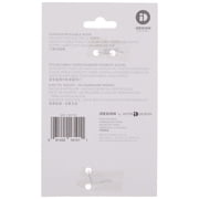 iDesign Plastic White 1 In. Over-the-Door Hook 16101