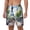 Black, variant on Parisian Cafe With Eiffel pattern Mens Swim Trunks with Compression Liner Stretch Beach Shorts Quick Dry with Zipper Pockets No-Chafing Board Shorts-Small