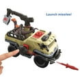 thumbnail image 3 of Jurassic World Dominion Capture and Crush Truck with Velociraptor Action Figure Toys, 3 of 7