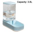 thumbnail image 2 of Dispensador automático de agua y comida por gravedad para perros y gatos con cuenco para comida para mascotas, 2 of 5