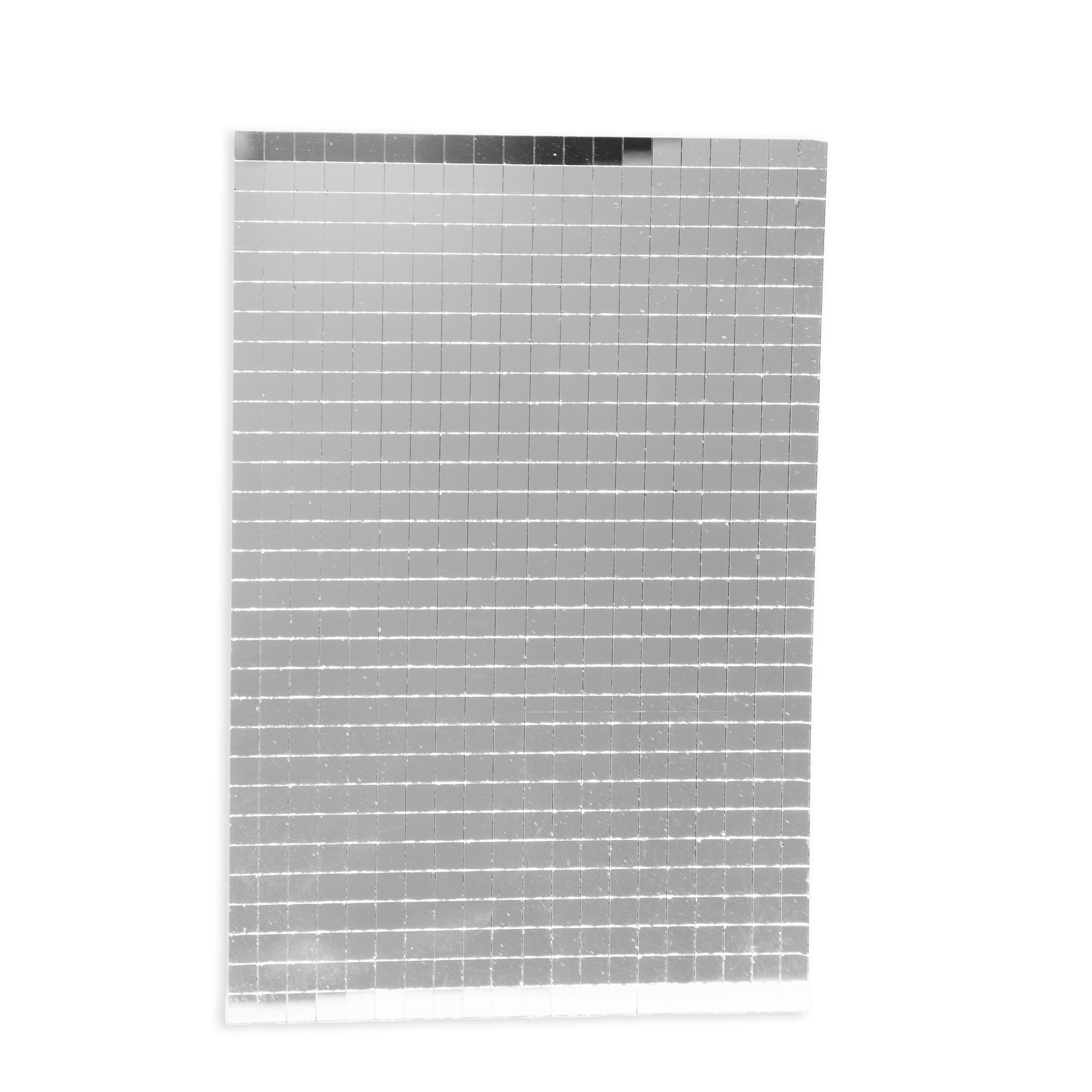 Hello Hobby Mirrored Mosaic Tiles Set, 5 x 5 mm, 5 Sheets, 10 x 15 cm