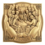 Design Toscano Giving Thanks Lord s Supper Wall Sculpture