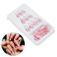 thumbnail image 3 of Elegante Unas Falsas, 24 piezas Elegantes regales exquisitos de uñas postizas para bola de vestuario, 3 of 7