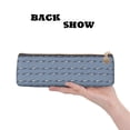 thumbnail image 2 of Naloa Cute Whale Print Leather Pencil Case - Portable Big Capacity Pencil Pouch Organizer Bag Stationery Bag for Work & Office Pencil Pen Case, 2 of 5