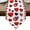 Red, variant on Brown Ladybugs Table Runner Linen Burlap Table Runner 48 Inches Long Modern Farmhouse Love Heart Checkered Plaid Dresser Scarves for Kitchen Island Coffee Dining Room Party Holiday Decor 13"x48"