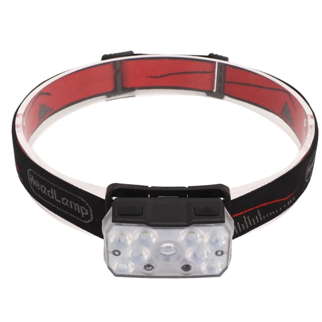 Faro Para Exteriores ANGGREK Luz Frontal LED Liviana Carga USB IPX4 Luz Blanca Roja Impermeable