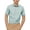 Sky Blue, variant on Ma Croix Men's Basic Urban Slim Fit Short Sleeve Dress Shirts