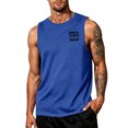 thumbnail image 4 of Men's Freedom Patriotic Tank Top with USA Flag Graphic and Sleeveless Design Featuring Double-Sided Print for Independence Day 2026 Memorial Day Gym Workouts Beach Days Blue XXXXXL, 4 of 5