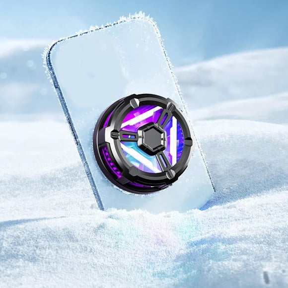 Radiador compacto para teléfono móvil, refrigerador para teléfono móvil, para juegos de tableta y teléfono inteligente negro