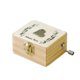 thumbnail image 1 of Caja de música de madera Sweethay con dibujos animados de animales 8.5 * 5.4 * 3.4cm, 1 of 3