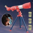 thumbnail image 4 of Telescopio portátil Sunnimix juguete refractor astronómico con trípode juguetes telescopio, 4 of 8