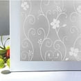 thumbnail image 2 of Película de privacidad esmerilada para ventanas, adhesivo estático no adhesivo, vinilo decorativo para ventanas, ideal para el hogar y la oficina., 2 of 8