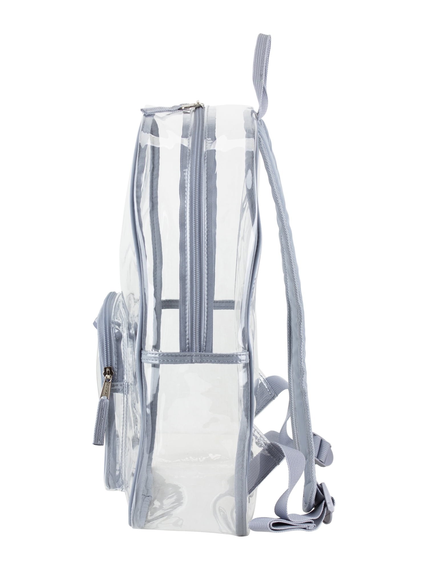Eastsport Unisex Spark Clear 16" Backpack, Cool Grey