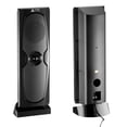 thumbnail image 5 of Frisby Audio 125 Watt Home Theater 5.1 Surround Sound Speaker System with Subwoofer, Bluetooth Wireless Streaming from Devices & Media Reader, RGB LED Pulse Lighting, Digital Optical Input – Black, 5 of 9