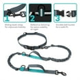 thumbnail image 2 of Reflective Hands Free Dog Leash Double Handles Adjustable Waistband for Running and Walking, 2 of 9