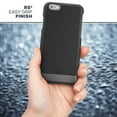 thumbnail image 4 of iPhone 6 Plus 5.5" Belt Clip Case, Encased (SlimShield Series) Hybrid Cover w/ Secure-fit Holster (2pc set) (Black), 4 of 6