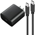 thumbnail image 5 of 45W Super Fast Charging USB C Charger for i-Phone 15 Pro Max , 45 Watt PD PPS Super Fast Charger Block with C to C Cable - Black, 5 of 5
