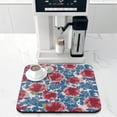 thumbnail image 2 of Washable Rubber Pioneer Dish Drying Mats For Kitchen Counter Home Large Coffee Bar Pad Accessories And Decor For Utensils Stemware (16''x18''), 2 of 6
