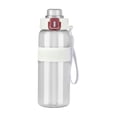 thumbnail image 3 of Sentmoon Bouteille d'Eau de Sport Bouteille d'Eau Grande Capacité Bouteille d'Eau de Sport Portable Résistant à la Chaleur Extérieur Étudiant Gobelet avec Paille Incassable Bouteille d'Eau de Mise en Forme Forme à Double Boisson, 3 of 7