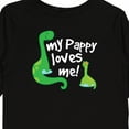 thumbnail image 4 of Inktastic My Pappy Loves Me Grandchild Boys Long Sleeve Toddler T-Shirt, 4 of 5