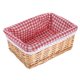 thumbnail image 2 of Willow Wicker Storage Basket with Liner Multi Versatile Storage Lined Wicker Baskets for Shelves, 2 of 5