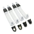 thumbnail image 2 of For Chevy Silverado GMC Sierra Premium Construction, 2014-2019 Fitment Olympic White Door Handles, 4Pcs, 2 of 5