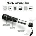thumbnail image 4 of Lepro Tactical Flashlight with Batteries, LE1000 High Lumens,Suitable for Outdoor Hurricane Emergency, 4 of 12