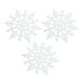 thumbnail image 1 of Xihbxyly Colgante para Árbol de Navidad, Diseño Blanco Brillante, Adorno de Ciervo con Copo de Nieve, Decoración Navideña para El Hogar, Realza El Ambiente Navideño, Artesanía Exquisita, Tamaño de 12, 1 of 2