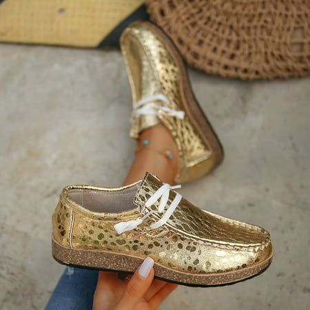 

Women‘s Cork Footbed Flat Shoes Fashion Round Toe Low Top Loafers Casual Outdoor Walking Shoes