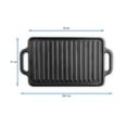thumbnail image 3 of Plancha Reversible 33 x 21 cm Hierro Fundido Victoria 32333 Victoria 32333, 3 of 4