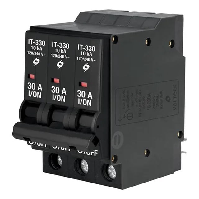 Interruptor Termomagnetico 3 X 30 A Volteck 47515 IT-330