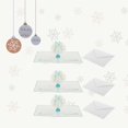 thumbnail image 3 of Paquete de 3 lindas tarjetas de agradecimiento emergentes con sobres, diseño Blanco como la nieve, 3 of 9